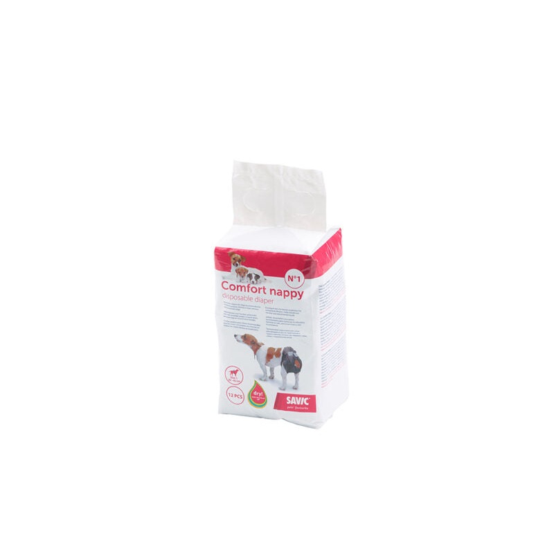 Savic Comfort Nappy Diapers - 12pk