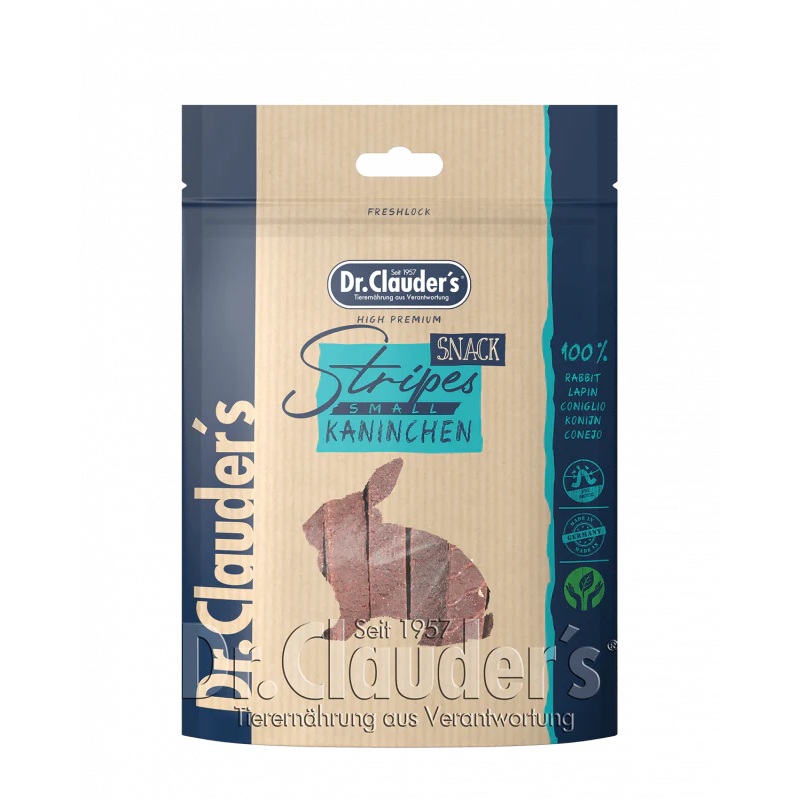 Dr Clauder's Fillet Strips Rabbit 80g