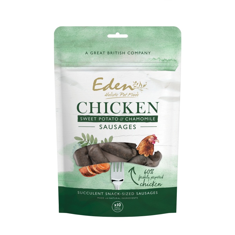 Eden - Chicken, Sweet Potato & Chamomile Sausages 10pk