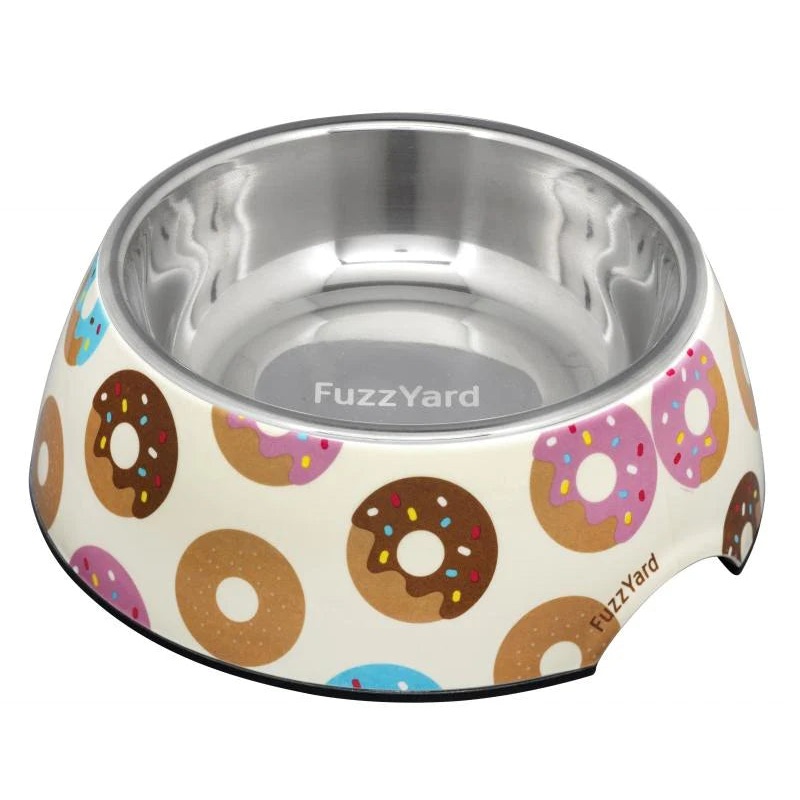 FuzzYard - Go Nuts For Donuts Easy Feeder Pet Bowl