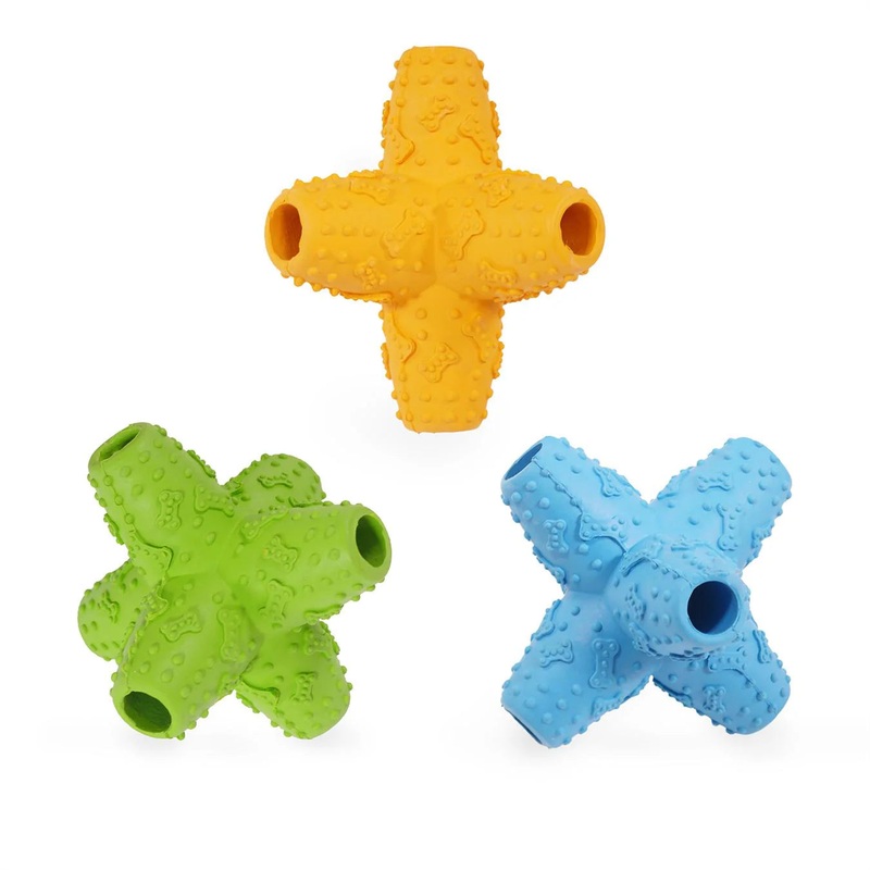 Rosewood Cyber Rubber Lunar Jack Dog Toy Medium