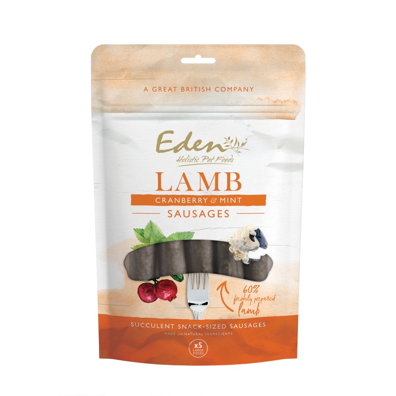Eden - Lamb, Cranberry & Mint Sausages 5pk