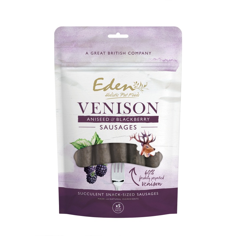 Eden - Venison, Aniseed & Blackberry Sausages 5pk