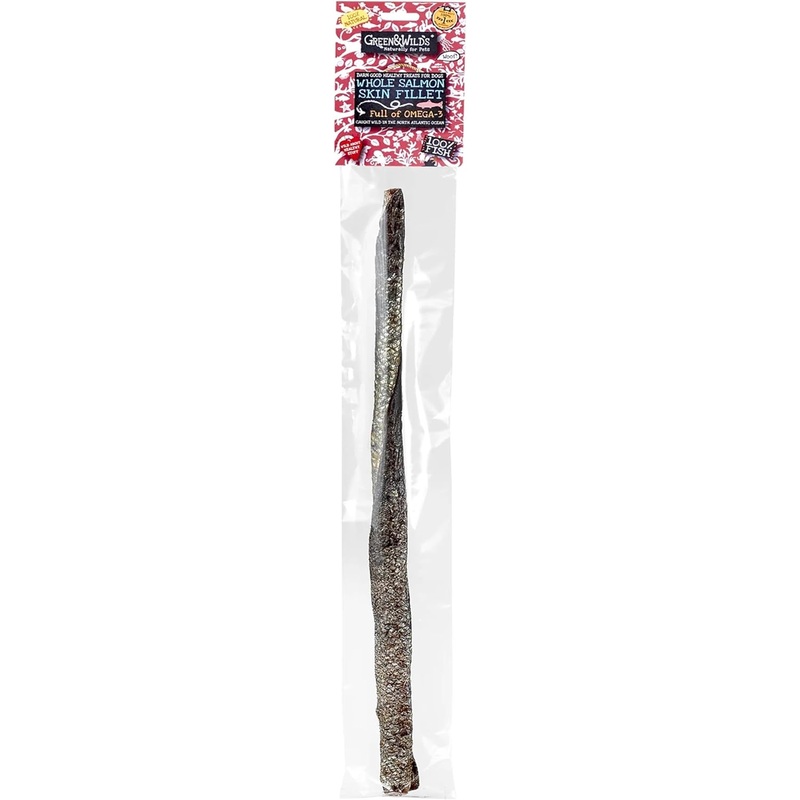 Green & Wilds Whole Salmon Skin Fillet 125g
