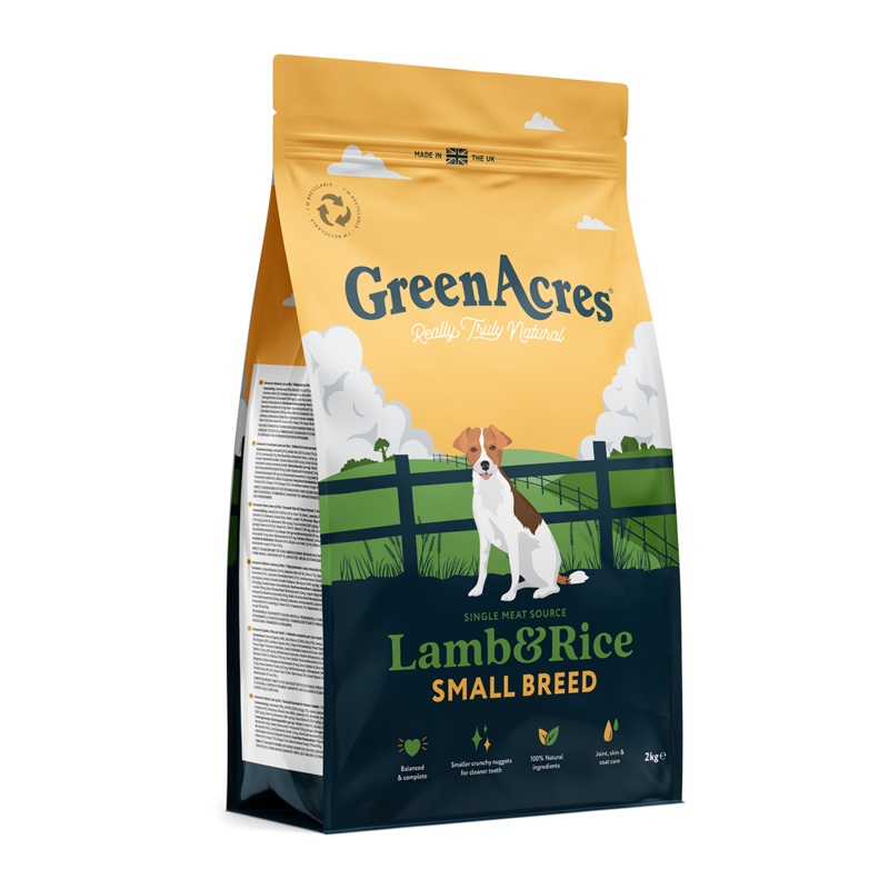 GreenAcres Lamb & Rice Small Breed Dry Dog Food
