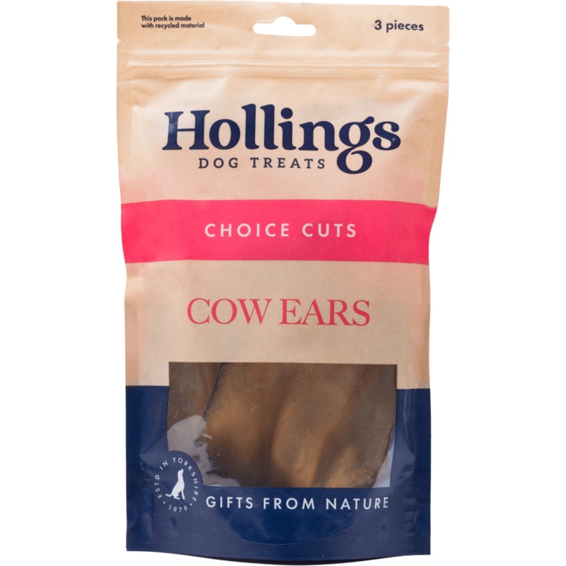 Hollings Cow Ears - 3pk