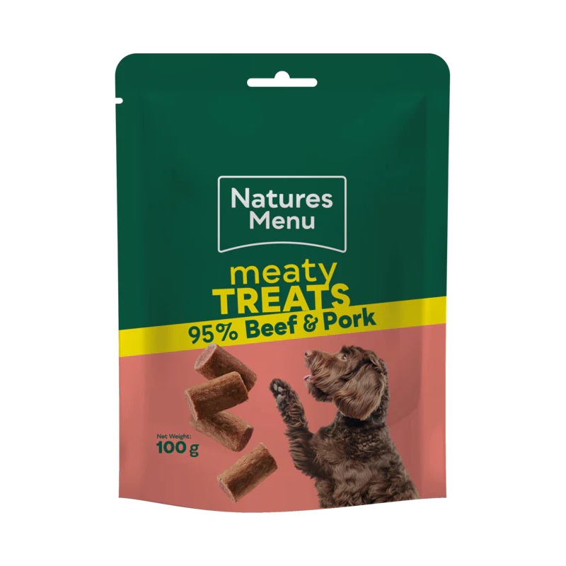 Natures Menu Dog Treat Beef 100g
