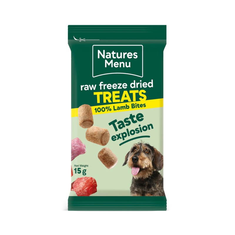 Natures Menu Freeze Dried Lamb Bites 15g