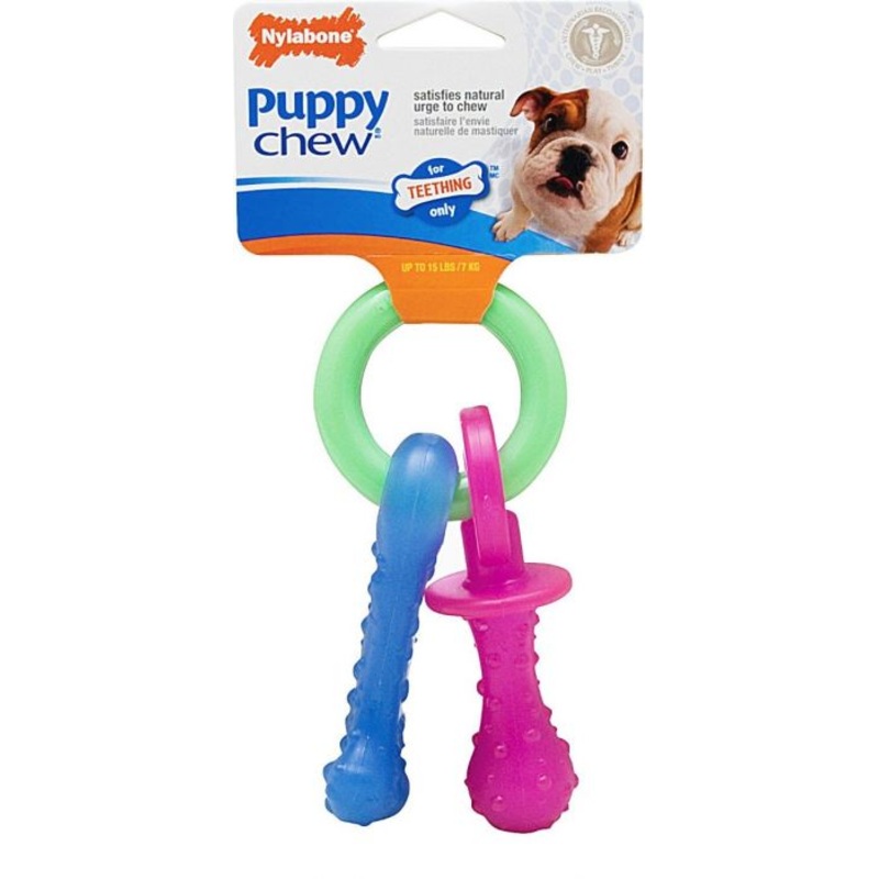 Nylabone Puppy Pacifier Teething Chew Toy