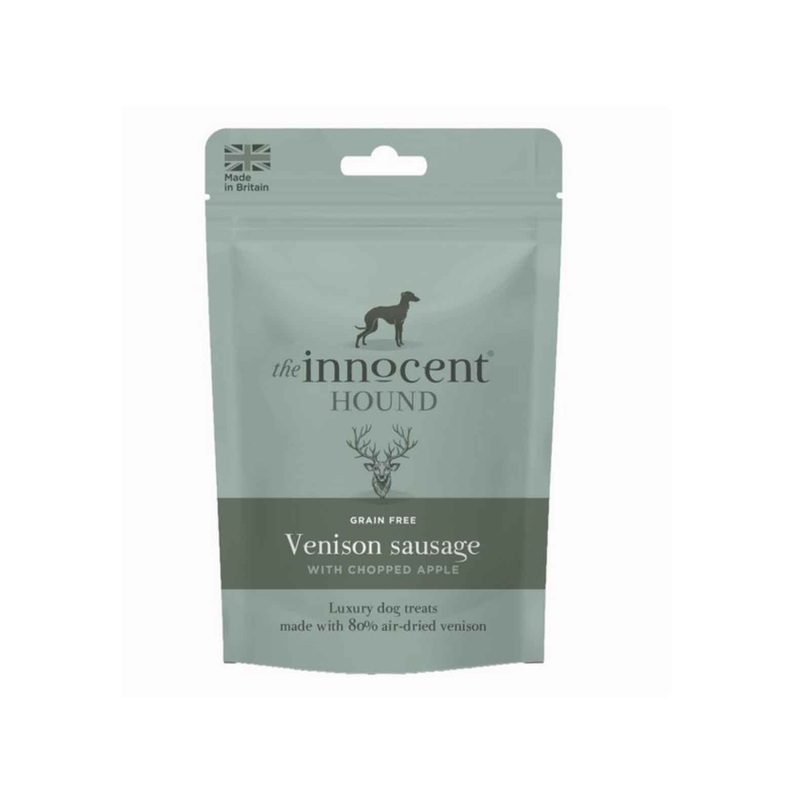 The Innocent Hound Venison Sausage with Apple Treats 70g