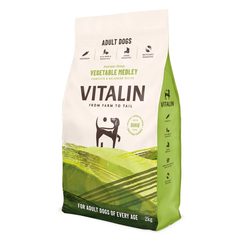 Vitalin Adult Vegetable Medley Dog Food