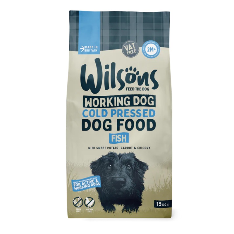 Wilsons - Fish Cold Pressed Working Dog Food