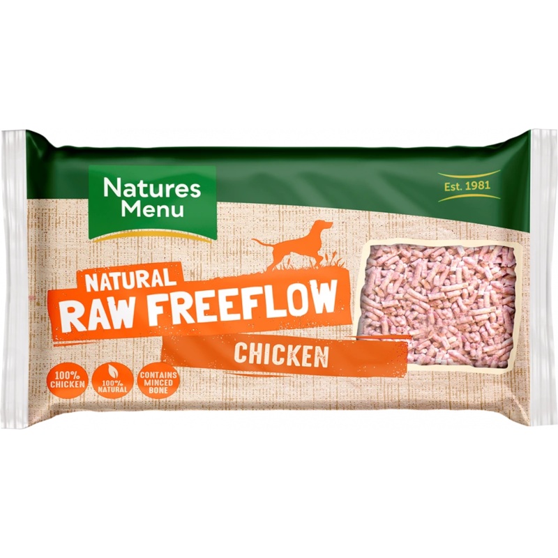 Natures Menu Raw - Freeflow Chicken Mince 2kg (Frozen - Click & Collect Only)