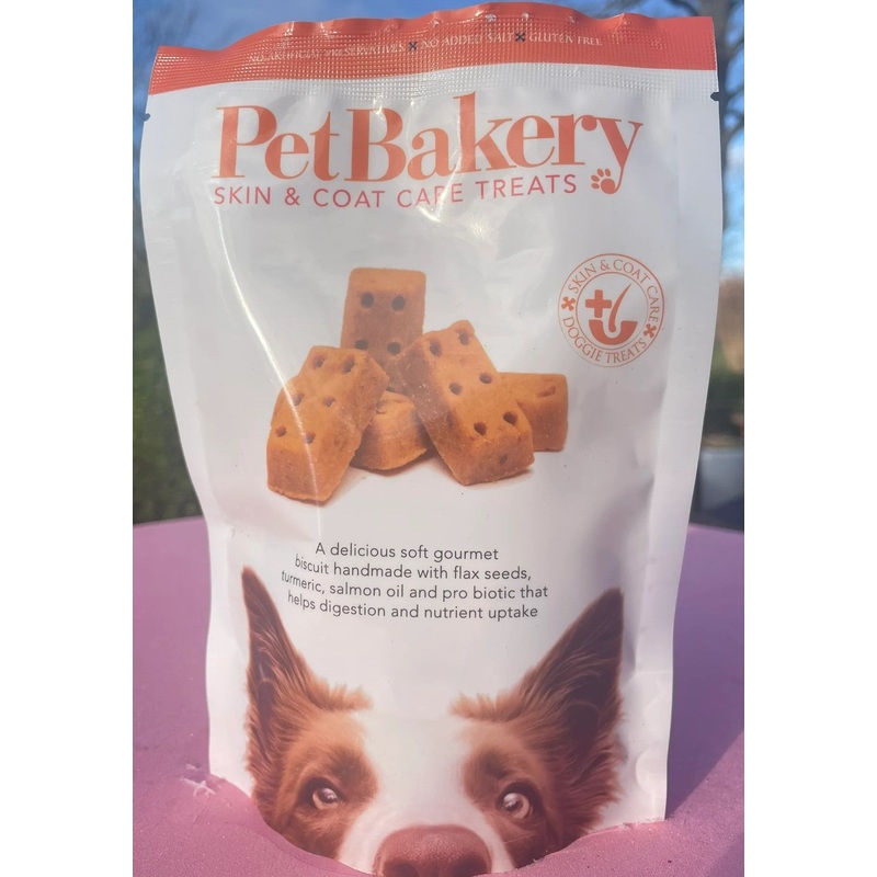 Pet Bakery Skin & Coat Dog Treats 100g