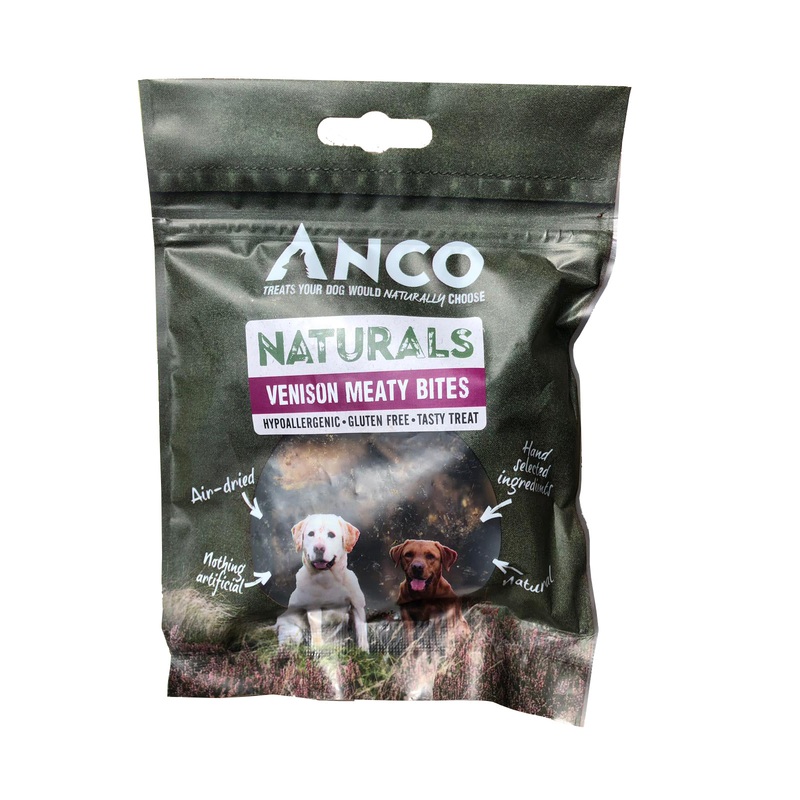 Anco Naturals Venison Meaty Bites 85g