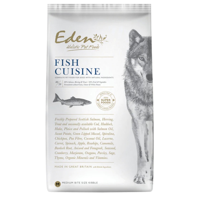 Eden 80/20 Fish Cuisine - Medium Kibble