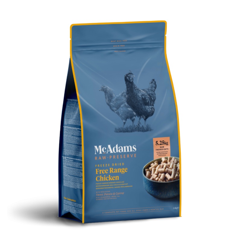 McAdams Raw Preserve Freeze Dried Chicken