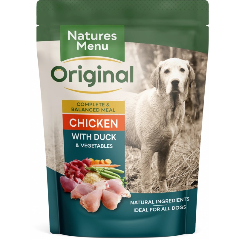 Natures Menu - Chicken & Duck Pouches (8x300g)