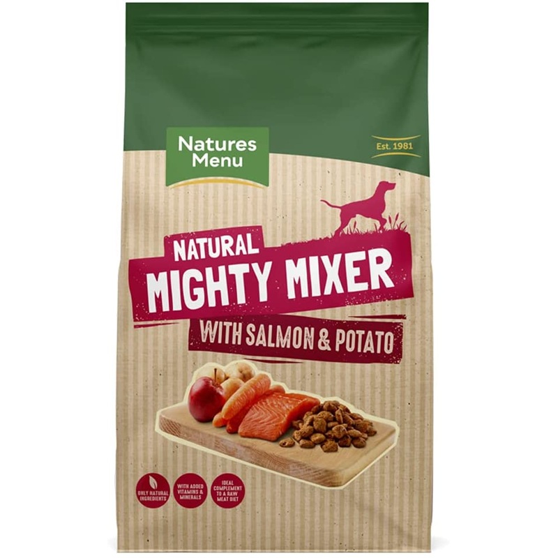 Natures Menu Salmon & Potato Mighty Mixer 2kg
