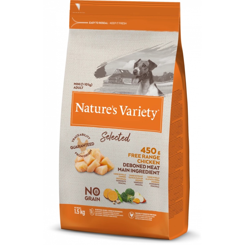 Natures Variety Selected Mini (Small Breed) Adult Dog Food Chicken