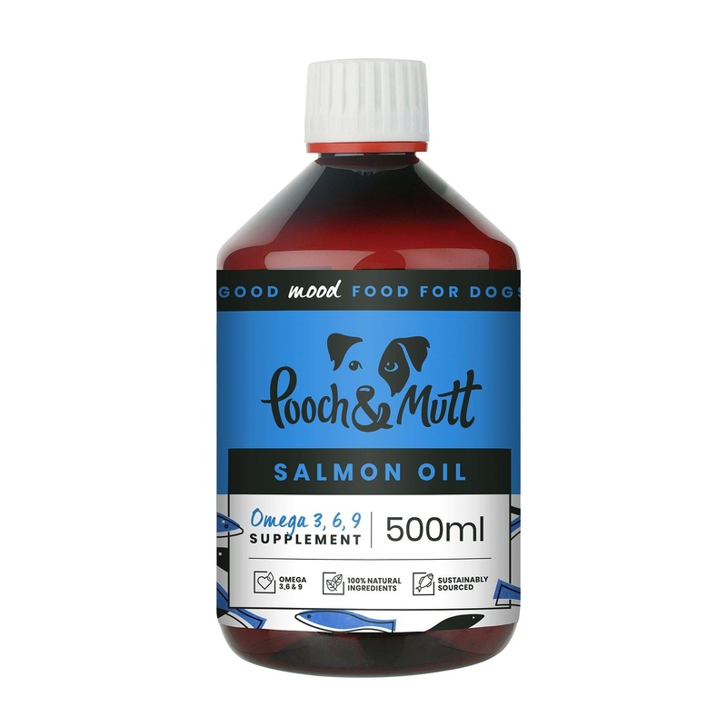 Pooch and Mutt Canine and Feline Scottish Salmon Oil 500ml