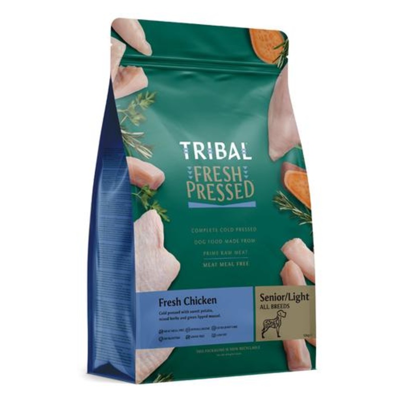 Tribal Fresh Pressed Senior/Light Dog Food Chicken