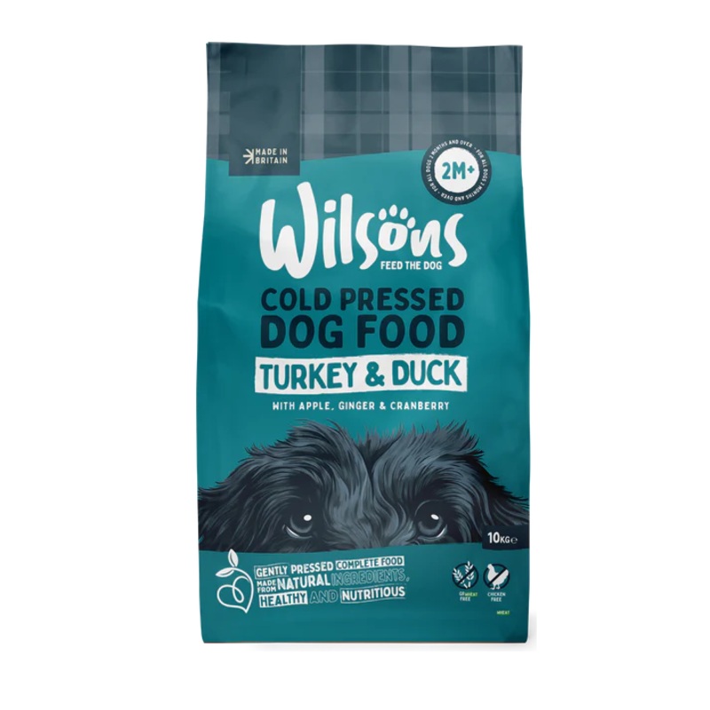 Wilsons - Farmhouse Turkey & Duck Premium British Cold Pressed Dog Food