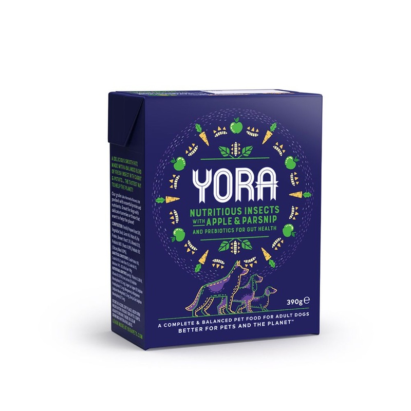 Yora Pt Parsnip & Apple Insect Protein Dog Food 390g
