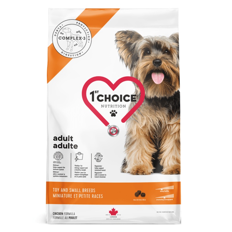 1st Choice Toy And Small Breeds Chicken Formula Adult Dog Dry Food - 2Kg