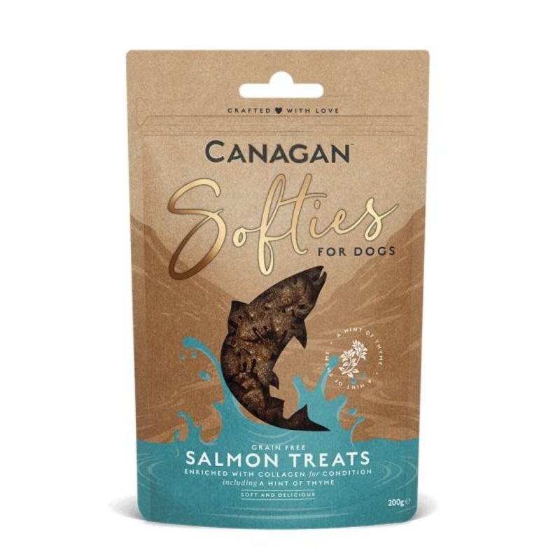 Canagan Softies Grain-Free Salmon Dog Treats - 200g