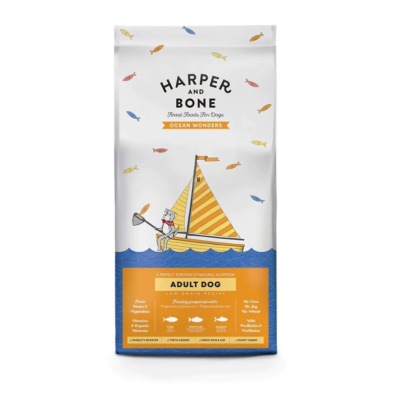 Harper & Bone Ocean Wonders Medium/large Adult Dry Dog Food