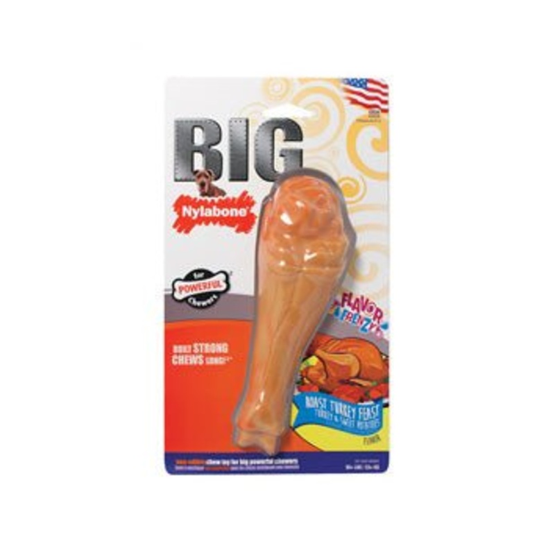 Nylabone Big Chew Turkey Leg - Turkey Sweet Potato