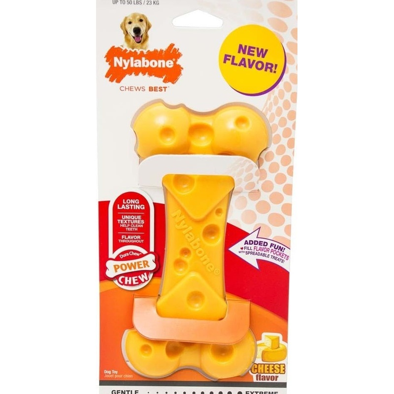 Nylabone Dura Chew Cheese Bone Large