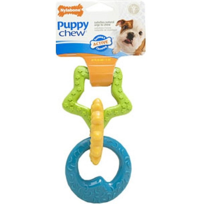 Nylabone Puppy Chew Teething Rings One Size