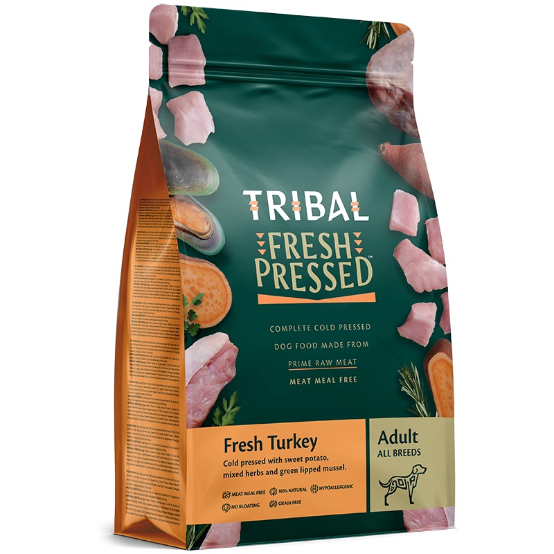 Tribal Fresh Pressed Dog Adult Turkey
