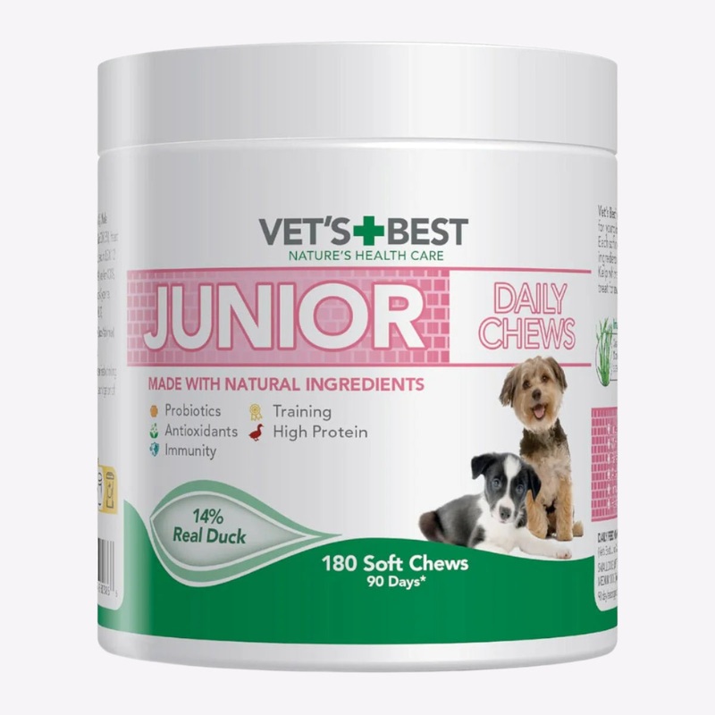Vets Best Daily Chews (180 Soft Chews)  Junior