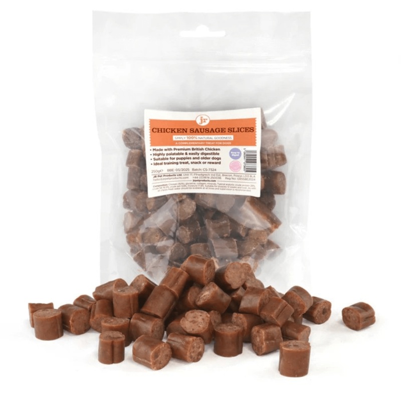Jr Pet British Sliced Sausage - 250g