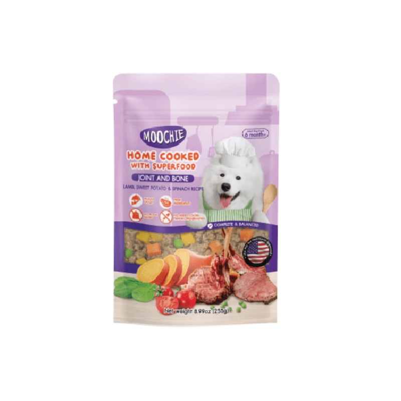 Moochie Home Cooked Dog Food - 12x225g