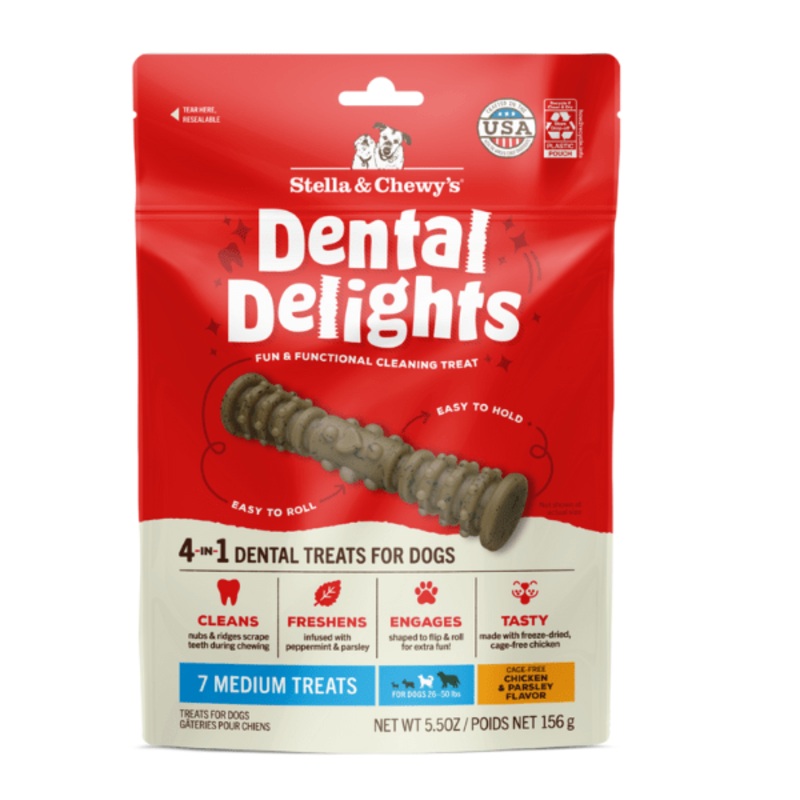 Stella & Chewys Dental Delights Medium 7 ct