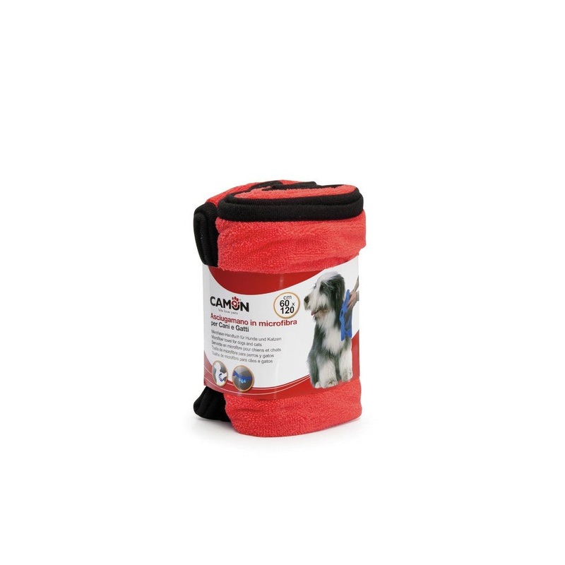 Camon Maxi Microfiber Towel For Dogs and Cats - 60x120cm