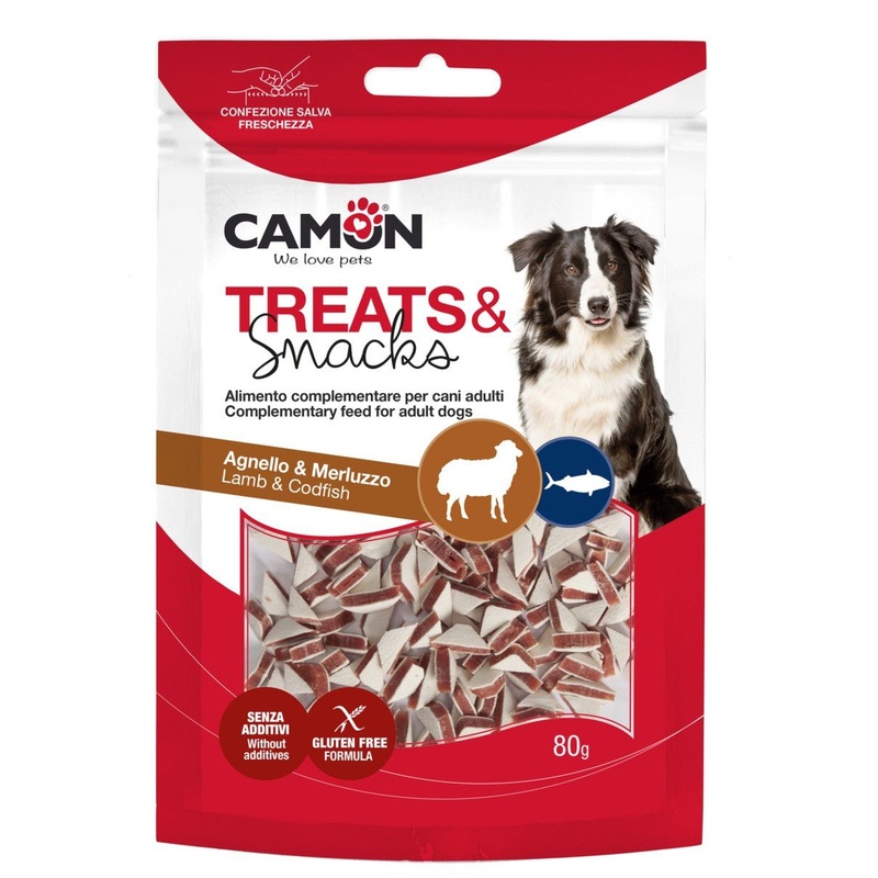 Camon Triangular Lamb and Codfish Bites - 80g