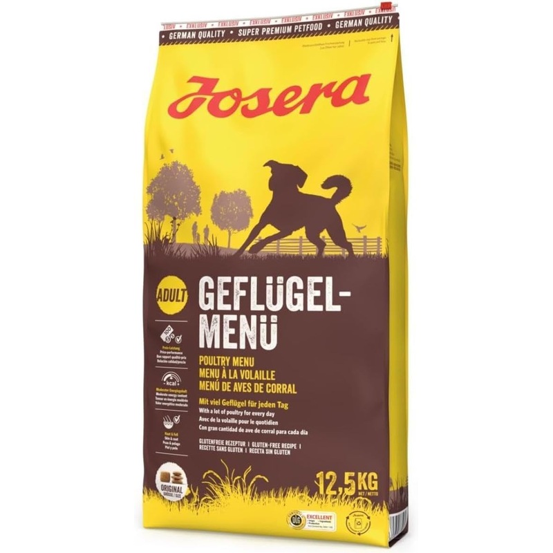 Josera Poultry-Menu Dry Dog Food -12.5kg