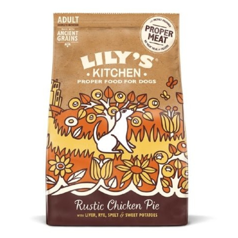 Lily's Kitchen Ancient Grains Rustic Chicken Pie Dry Dog Food - 7kg