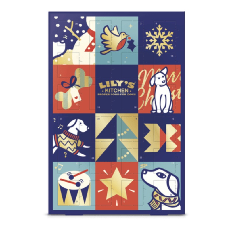 Lily's Kitchen Christmas Advent Calendar for Dogs - 100g