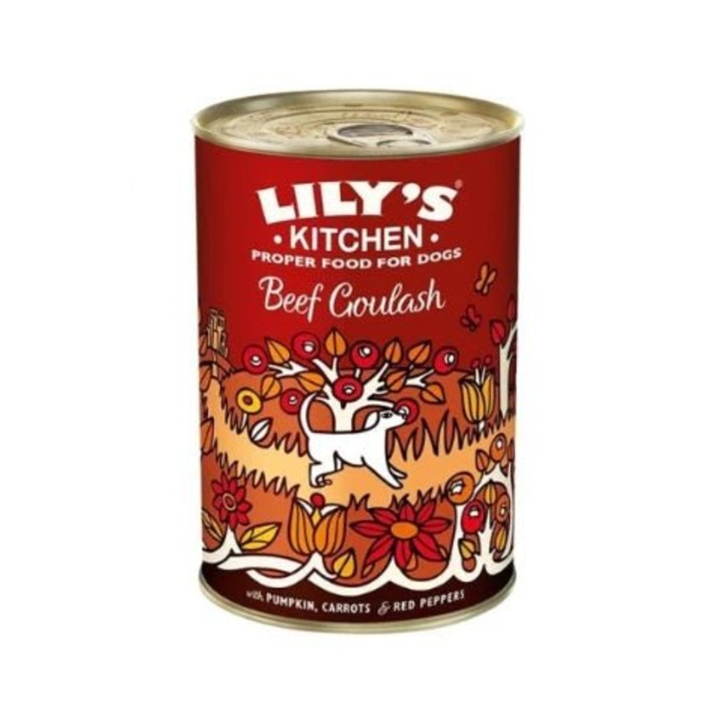 Lily's Kitchen Dog Beef Goulash Wet Food Box - 6x400g