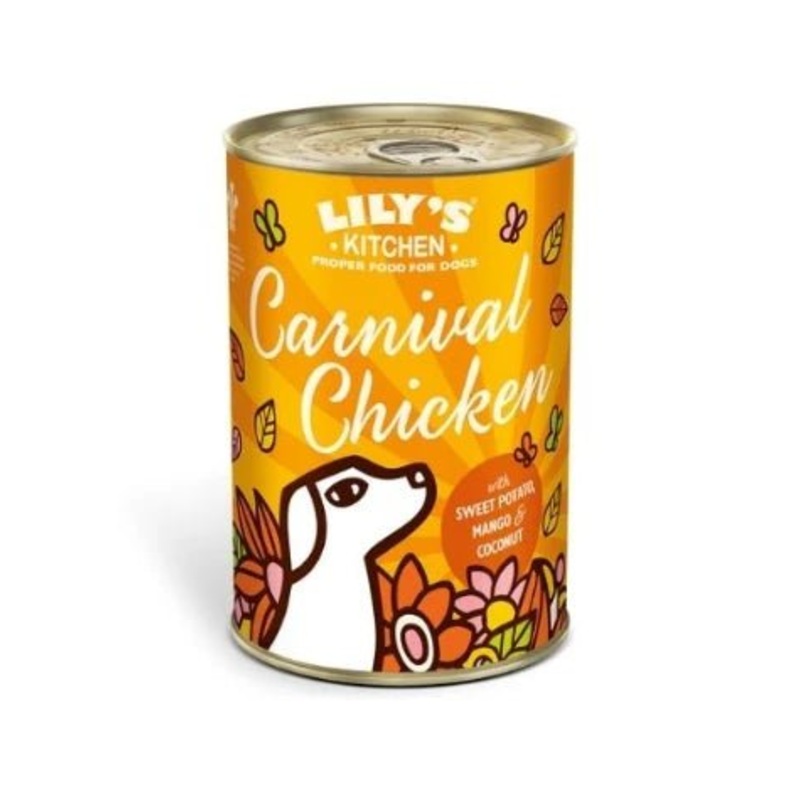 Lily's Kitchen Dog Carnival Chicken Wet Food Box - 6x400g