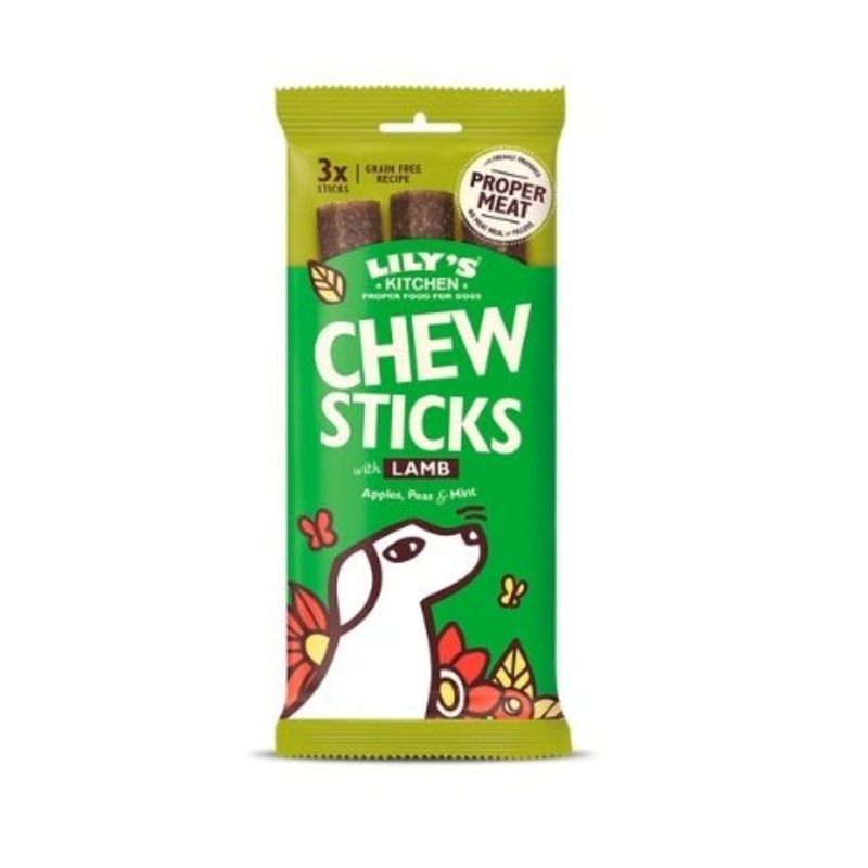 Lily's Kitchen Dog Chew Sticks with Lamb Dog Treats - 120g