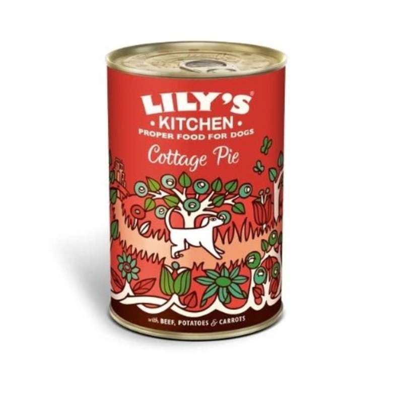 Lily's Kitchen Dog Cottage Pie Wet Dog Food Box - 6x400g