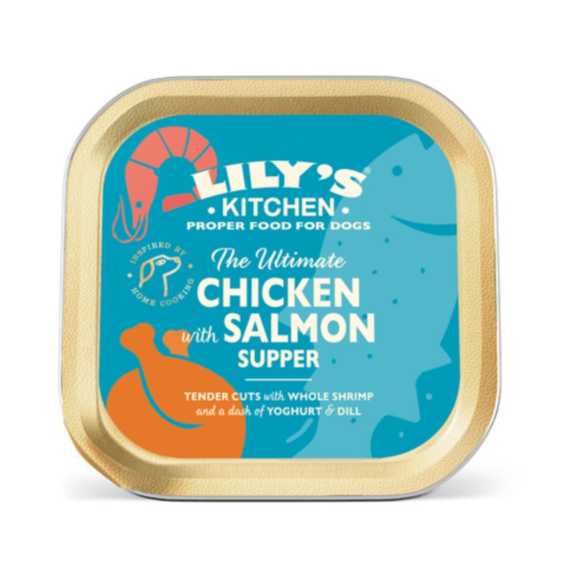 Lily's Kitchen The Ultimate Chicken with Salmon Supper Wet Dog Food - 3x150g