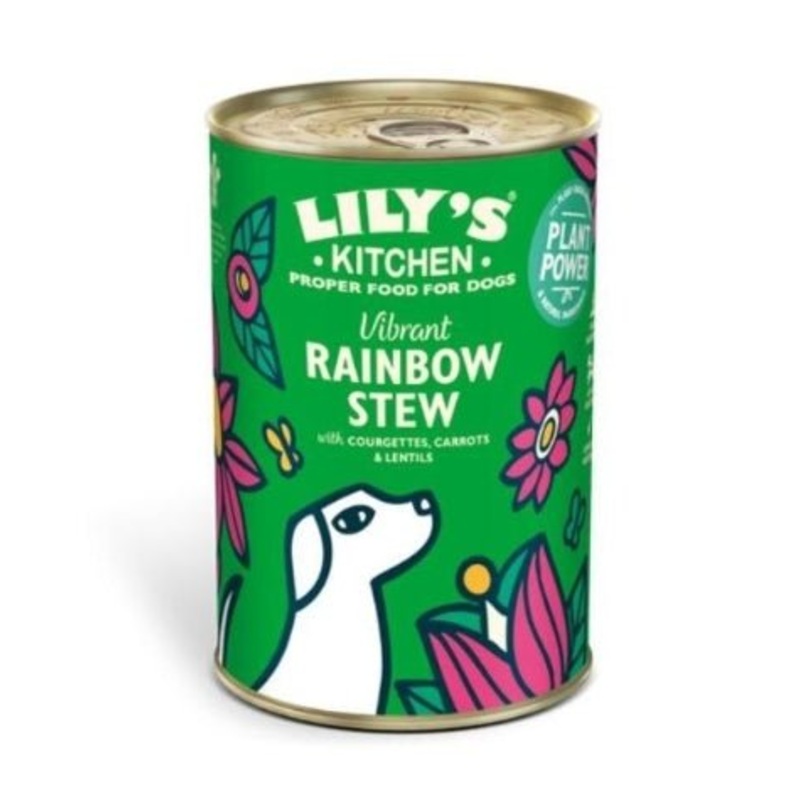 Lily's Kitchen Vegan Rainbow Stew Dog Wet Food - 6x400g